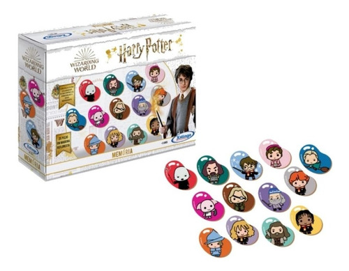 Jogo De Memória Harry Potter 24 Peças Xalingo - 53721