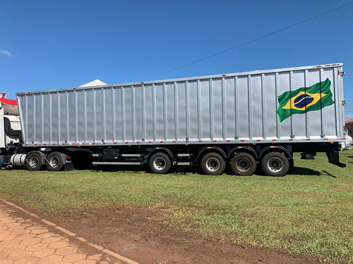 Carreta Piso Móvel Multiforçca 4 Eixos 105 Mts Cúbicos Eq Nv