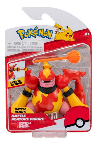 Jazwares Pokemon Battle Feature Magmortar