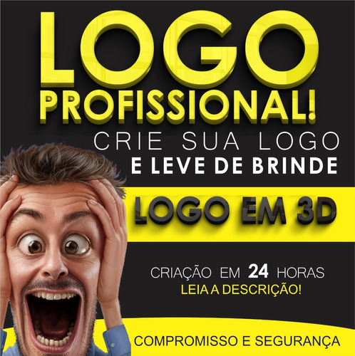 Logo, Logomarca, Criação De Logo Com 3d De Brinde