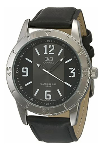 Q&q Q456j305y Reloj Análogo, Redondo Para Hombre