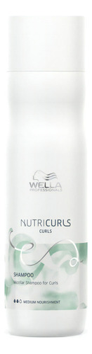 Shampoo Nutricurls Rulos Sin Sulfatos 250ml Wella
