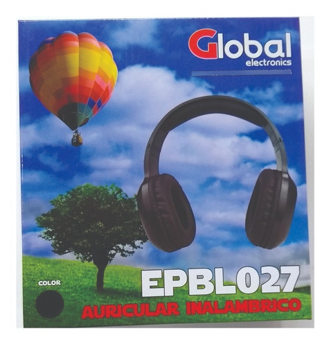Auricular Bluetooth Inalámbrico Global Stereo Epbl027