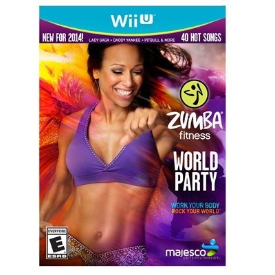 Zumba Fitness World Party Wii U Com Fitness Belt Rcr Games