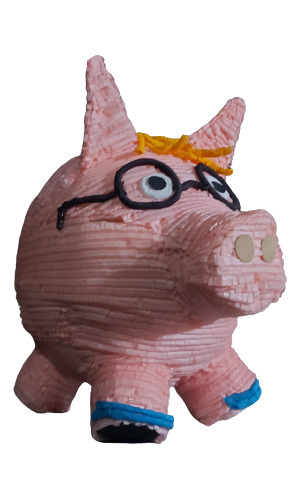Piñata Puerco Araña Simsom