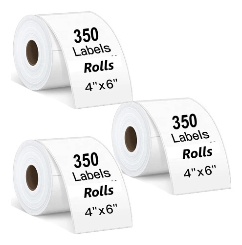 Etiqueta Termica Adhesiva   10x15cm Pack 3 Rollos