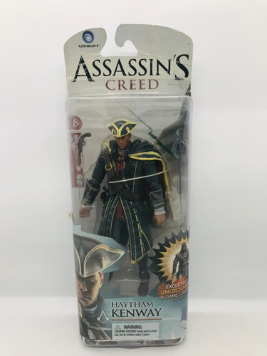 Haytham Kenway Assassins Creed Action Figure Pronta Entrega