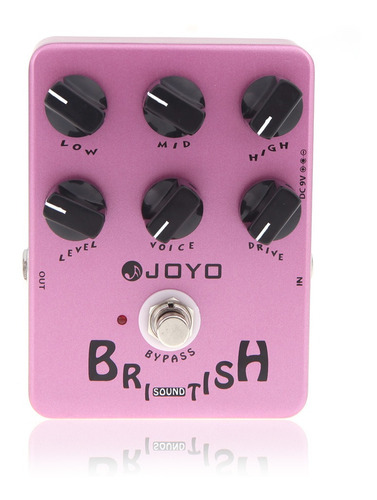 Joyo Jf-16 British Sound Amp Sim - Pedal Con Efecto De Guita