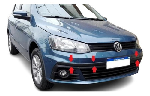 Vw Gol Trend 2016/ 2019 Protectores De Paragolpes Delanteros