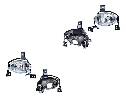 Kit Faros Niebla S/foco Honda Cr-v 10/11 Depo