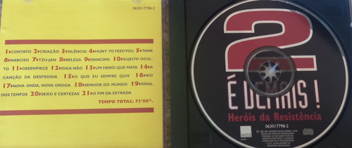 Cd Herois Da Resistência 2 É Demais Normal (Usado)