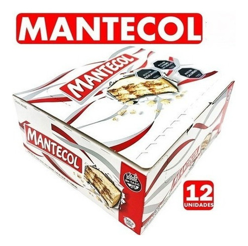 Dulce De Mani Mantecol Con Cacao X 12 Unidades Postre