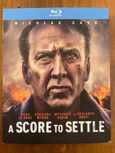 Bluray A Score To Settle - Nicolas Cage - Com Luva - Lacrado