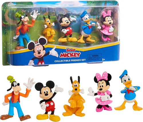 Muñecos Mickey Mouse Collectible Friends - Amigos De Mickey