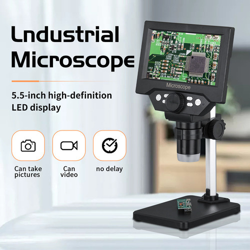 Pantalla Mantenimiento Electrónico Vidrio Para Microsc
