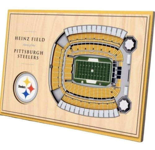 Cuadro 3d Stadium View Steelers