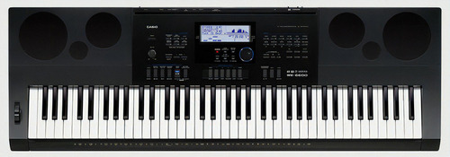 Teclado Casio Wk 6600 Workstation 76 Teclas Wk-6600 Cor Preto Voltagem