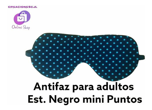 Antifaz, Mascara Tapaojos, Fetish, Pijamada, Fiesta, Puntos