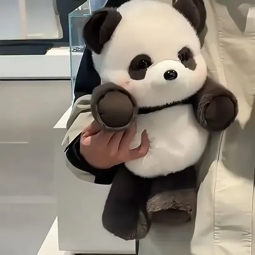 Su Gaodi Black Running Little Panda Plush Toy 45cm | MercadoLivre