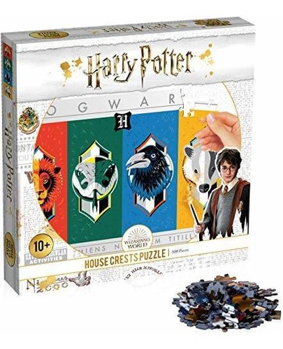 Harry Potter Casa Crestas De Puzzle 500 Pc