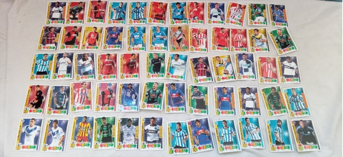 Lote 60 Figuritas Cartas Adrenalyn Liga Profesional Futbol