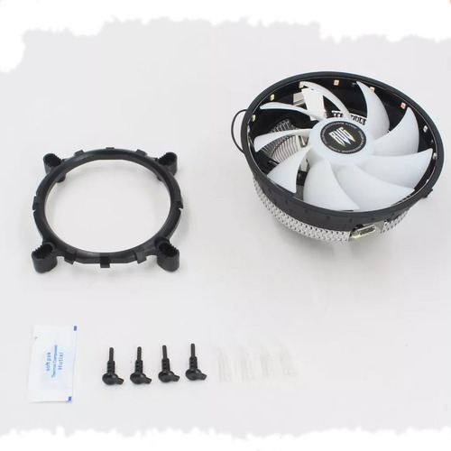 Cooler Universal Processador Led Rgb Amd, Intel E Ryzen