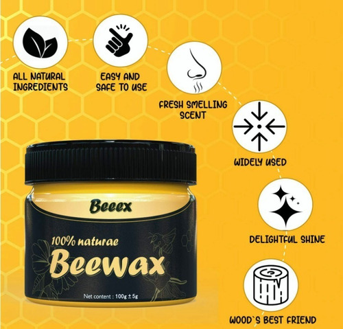 3pcs Beewax Eelhoe Pulido Muebles 3pcs Beewax Eelhoe Pulido Muebles