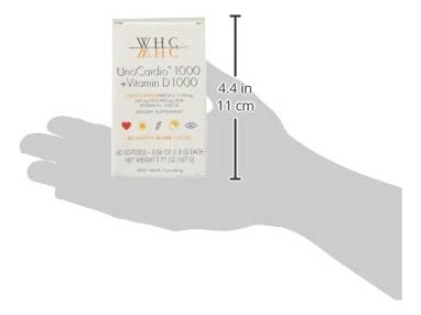 Whc, Óleo De Peixe Unocardio 1000, 1300 Mg De Óleo De Peixe