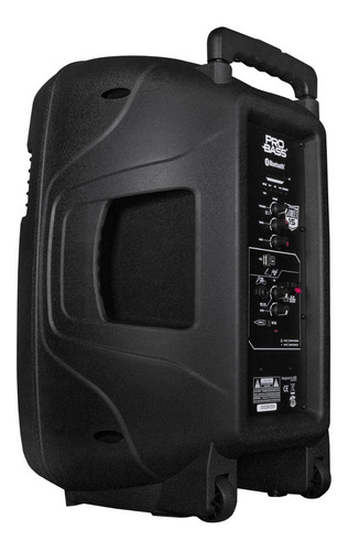 Parlante Pro Bass Street 15 portátil con bluetooth negro