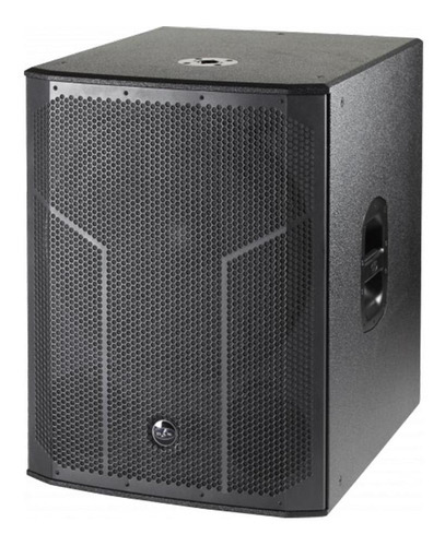 Subwoofer ativo preto Action-S18A