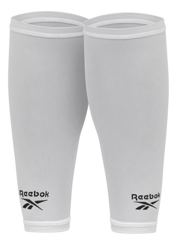 Pantorrillera Manga De Compresión Talle L/xl Blanco Reebok