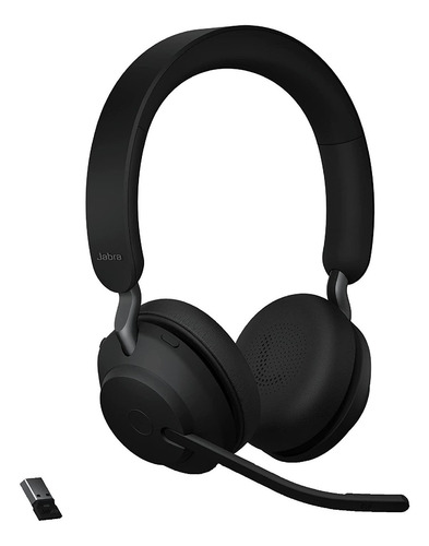 Auriculares Inalámbricos Jabra Evolve2 65 Uc, Estéreo, Negro
