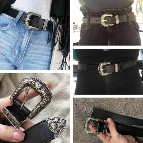 Inogih Western-leather-belts-mujeres Cinturones De Cintura