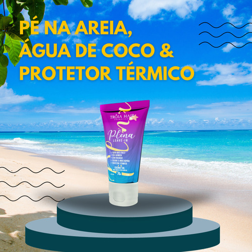 Progressiva 1 Passo + Protetor Térmico Tróia Hair antifrizz de 300mL 300g