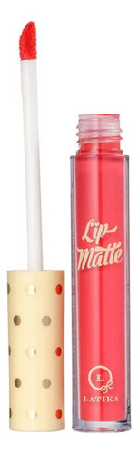 Latika Lip Coral Nº 13 - Batom Líquido Matte 4ml Blz Cor Laranja