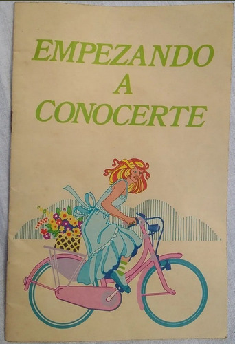 Empezando A Conocerte Menstruacion Folleto Estudiantil 80s