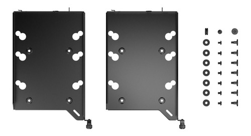 Imagen 2 de 4 de Fractal Kit 2 Bandejas Metálicas Para Disco Hdd Ssd 3.5-2.5