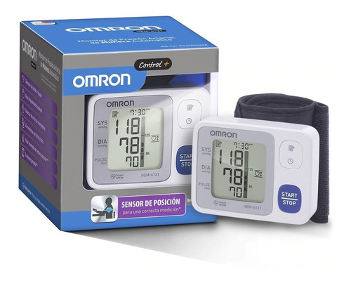 Imagen 6 de 6 de Tensiómetro digital de muñeca automático Omron HEM-6122