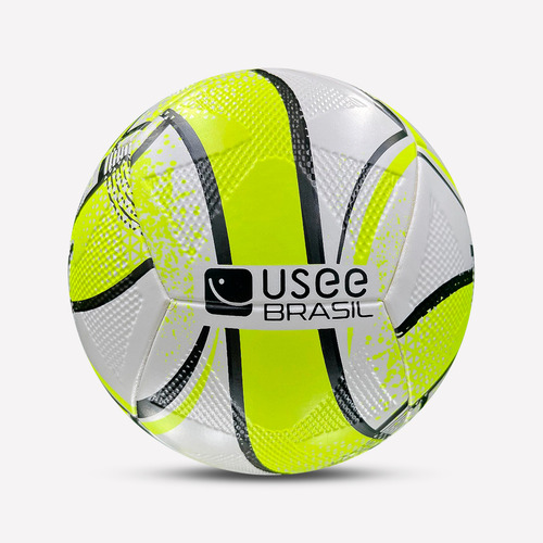Bola De Futebol Slick Campo Usee Brasil Topper Cor Amarelo