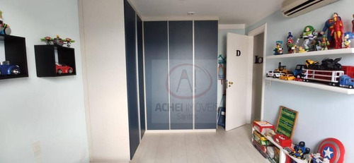 Imagem 21 de 30 de Cobertura Residencial Com 3 Dormitórios Sendo 2 Suítes E 2 Vagas De Garagem À Venda, 280 M² Por R$ 1.230.000 - Embaré - Santos/sp - Co0066