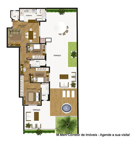 Imagem 27 de 28 de Apartamento Com 3 Dormitórios À Venda Com 149.9m² Por R$ 901.000,00 No Bairro Alto Da Xv - Curitiba / Pr - M2ax-rj402