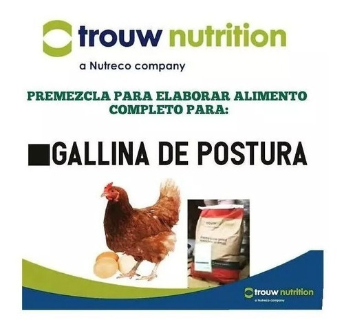 Micrococentrado Núcleo Para Gallinas Ponedoras Postura 20kg