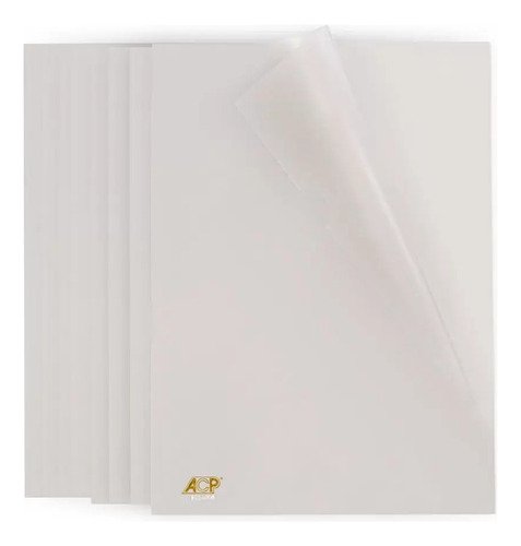 Pasta L A4 Plastica 0,15mm Pct C/ 10 Acp