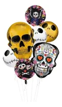 Comprar Set Kit De Globos X 7 U Decoración Fiesta Halloween Terror