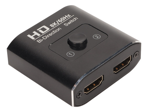 Conmutador Bidireccional 8k Hd, Interfaz Multimedia 2 En 1