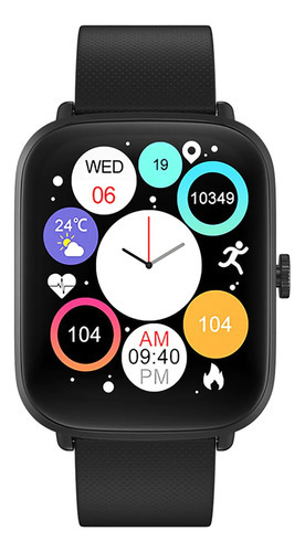 Smartwatch Hifuture Futurefit Zone Ip68 1,69'' Bluetooth Color De La Caja Negro