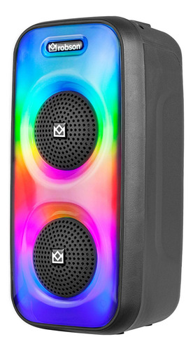 Bafle 2x3 Pulgadas Robson 2900 W Pmpo Luz Flame Msa-1005