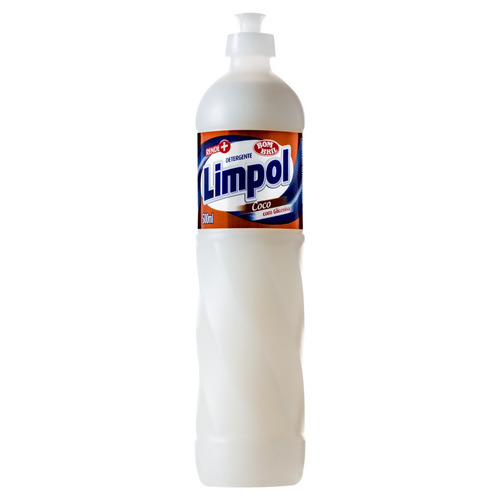 Detergente Limpol Coco líquido em squeeze 500 mL