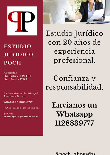 Imagen 2 de 5 de Abogadas-sucesiones-divorcios-despidos
