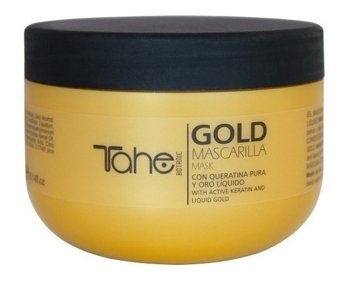 Máscara Tahe Keratin Gold Reconstrucción 300mL